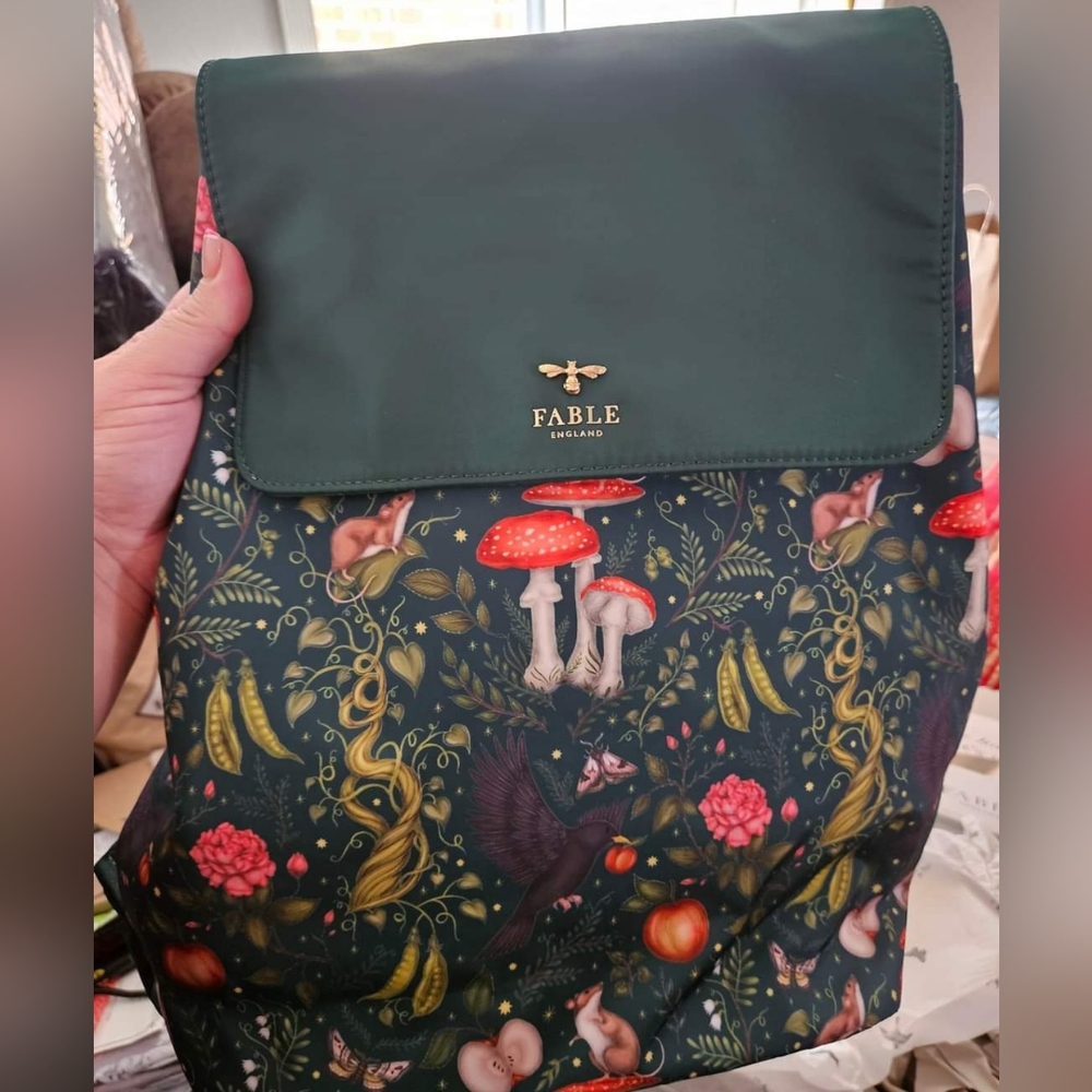 Fable England brand Into the Woods backpack